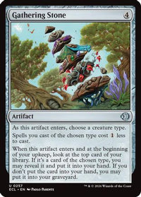 Gathering Stone -  Foil (ECL-257) - Lorwyn Eclipsed
