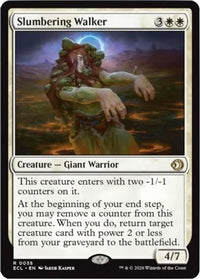 Slumbering Walker -  Foil (ECL-035) - Lorwyn Eclipsed