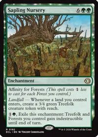 Sapling Nursery -  Foil (ECL-192) - Lorwyn Eclipsed
