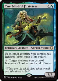 Tam, Mindful First-Year -  Foil (ECL-245) - Lorwyn Eclipsed