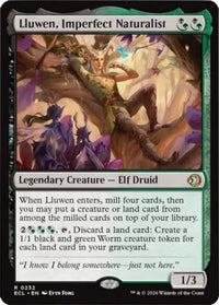 Lluwen, Imperfect Naturalist -  Foil (ECL-232) - Lorwyn Eclipsed