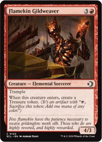 Flamekin Gildweaver -  Foil (ECL-140) - Lorwyn Eclipsed