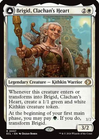Brigid, Clachan's Heart -  Foil (ECL-007) - Lorwyn Eclipsed