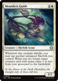 Meanders Guide -  Foil (ECL-025) - Lorwyn Eclipsed