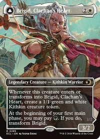 Brigid, Clachan's Heart (Borderless) -  Foil (ECL-285) - Lorwyn Eclipsed