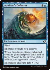 Aquitect's Defenses -  Foil (ECL-044) - Lorwyn Eclipsed