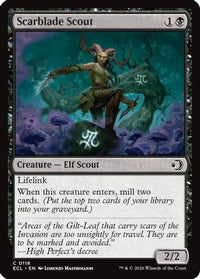 Scarblade Scout -  Foil (ECL-118) - Lorwyn Eclipsed