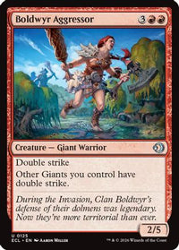 Boldwyr Aggressor -  Foil (ECL-125) - Lorwyn Eclipsed