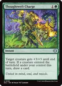 Thoughtweft Charge -  Foil (ECL-198) - Lorwyn Eclipsed