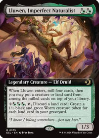Lluwen, Imperfect Naturalist (Extended Art) -  (ECL-375) - Lorwyn Eclipsed