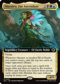 Maralen, Fae Ascendant (Extended Art) -  Foil (ECL-376) - Lorwyn Eclipsed