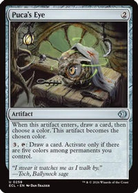 Puca's Eye -  Foil (ECL-259) - Lorwyn Eclipsed