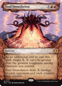 Soul Immolation (Showcase) -  (ECL-321) - Lorwyn Eclipsed