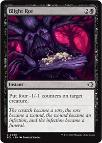 Blight Rot -  Foil (ECL-089) - Lorwyn Eclipsed