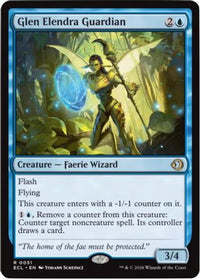 Glen Elendra Guardian -  Foil (ECL-051) - Lorwyn Eclipsed