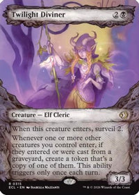 Twilight Diviner (Showcase) -  Foil (ECL-315) - Lorwyn Eclipsed