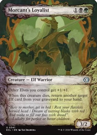 Morcant's Loyalist (Showcase) -  Foil (ECL-341) - Lorwyn Eclipsed