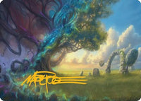 Morningtide's Light Art Card (Gold-Stamped Signature) -  (ASECL-002) - Art Series: Lorwyn Eclipsed