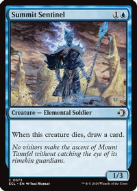 Summit Sentinel -  (ECL-073) - Lorwyn Eclipsed