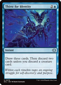 Thirst for Identity -  Foil (ECL-079) - Lorwyn Eclipsed