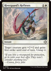 Riverguard's Reflexes -  Foil (ECL-033) - Lorwyn Eclipsed