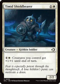 Timid Shieldbearer -  (ECL-039) - Lorwyn Eclipsed