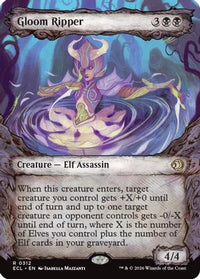 Gloom Ripper (Showcase) -  Foil (ECL-312) - Lorwyn Eclipsed