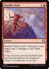 Boulder Dash -  Foil (ECL-127) - Lorwyn Eclipsed