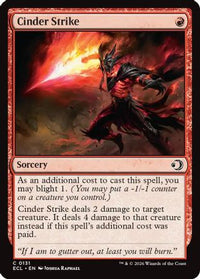 Cinder Strike -  Foil (ECL-131) - Lorwyn Eclipsed