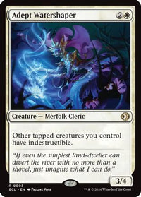Adept Watershaper -  (ECL-003) - Lorwyn Eclipsed