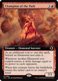 Champion of the Path (Extended Art) -  (ECL-362) - Lorwyn Eclipsed
