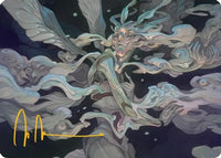 Temporal Cleansing Art Card (Gold-Stamped Signature) -  (ASECL-012) - Art Series: Lorwyn Eclipsed