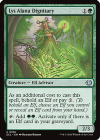 Lys Alana Dignitary -  (ECL-180) - Lorwyn Eclipsed