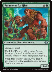Pummeler for Hire -  (ECL-190) - Lorwyn Eclipsed