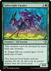 Safewright Cavalry -  Foil (ECL-191) - Lorwyn Eclipsed