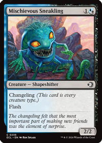 Mischievous Sneakling -  Foil (ECL-235) - Lorwyn Eclipsed
