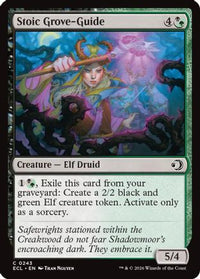 Stoic Grove-Guide -  Foil (ECL-243) - Lorwyn Eclipsed