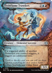 Twinflame Travelers (Showcase) -  Foil (ECL-345) - Lorwyn Eclipsed