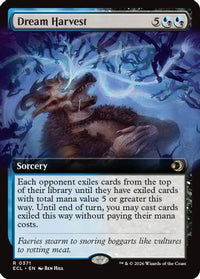 Dream Harvest (Extended Art) -  (ECL-371) - Lorwyn Eclipsed