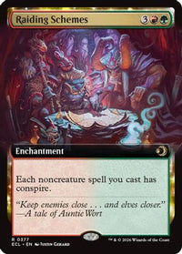 Raiding Schemes (Extended Art) -  (ECL-377) - Lorwyn Eclipsed