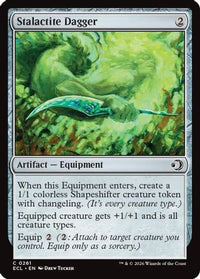 Stalactite Dagger -  Foil (ECL-261) - Lorwyn Eclipsed