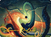 Celestial Reunion Art Card (42/54) (Gold-Stamped Signature) -  (ASECL-042) - Art Series: Lorwyn Eclipsed