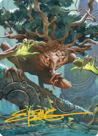 Ferrafor, Young Yew Art Card (Gold-Stamped Signature) -  (ASECL-047) - Art Series: Lorwyn Eclipsed