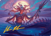 Eclipsed Merrow Art Card (Gold-Stamped Signature) -  (ASECL-022) - Art Series: Lorwyn Eclipsed