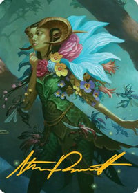 Maralen, Fae Ascendant Art Card (Gold-Stamped Signature) -  (ASECL-024) - Art Series: Lorwyn Eclipsed
