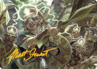 Thoughtweft Lieutenant Art Card (Gold-Stamped Signature) -  (ASECL-026) - Art Series: Lorwyn Eclipsed
