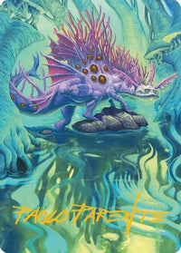 Wistfulness Art Card (Gold-Stamped Signature) -  (ASECL-037) - Art Series: Lorwyn Eclipsed