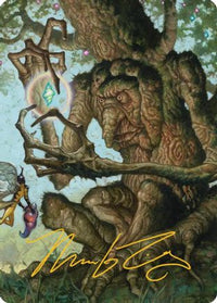 Faeburrow Elder Art Card (Gold-Stamped Signature) -  (ASECL-051) - Art Series: Lorwyn Eclipsed