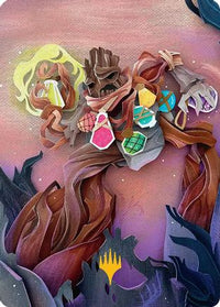 Painter's Servant Art Card (Gold-Stamped Planeswalker Symbol) -  (ASECL-053) - Art Series: Lorwyn Eclipsed