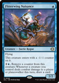 Flitterwing Nuisance -  Foil (PPECL-048) - Promo Pack: Lorwyn Eclipsed